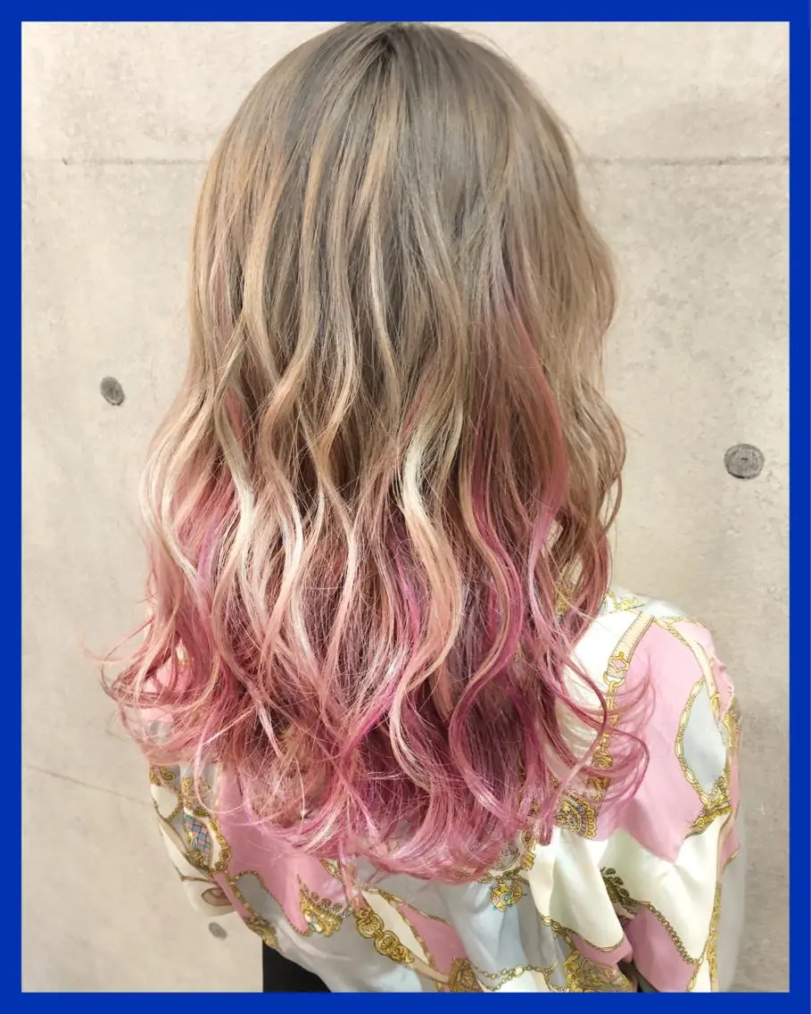 ロング カラー トリートメント ヘッドスパ レイヤーカット× 髪質改善たもりのヘアスタイル