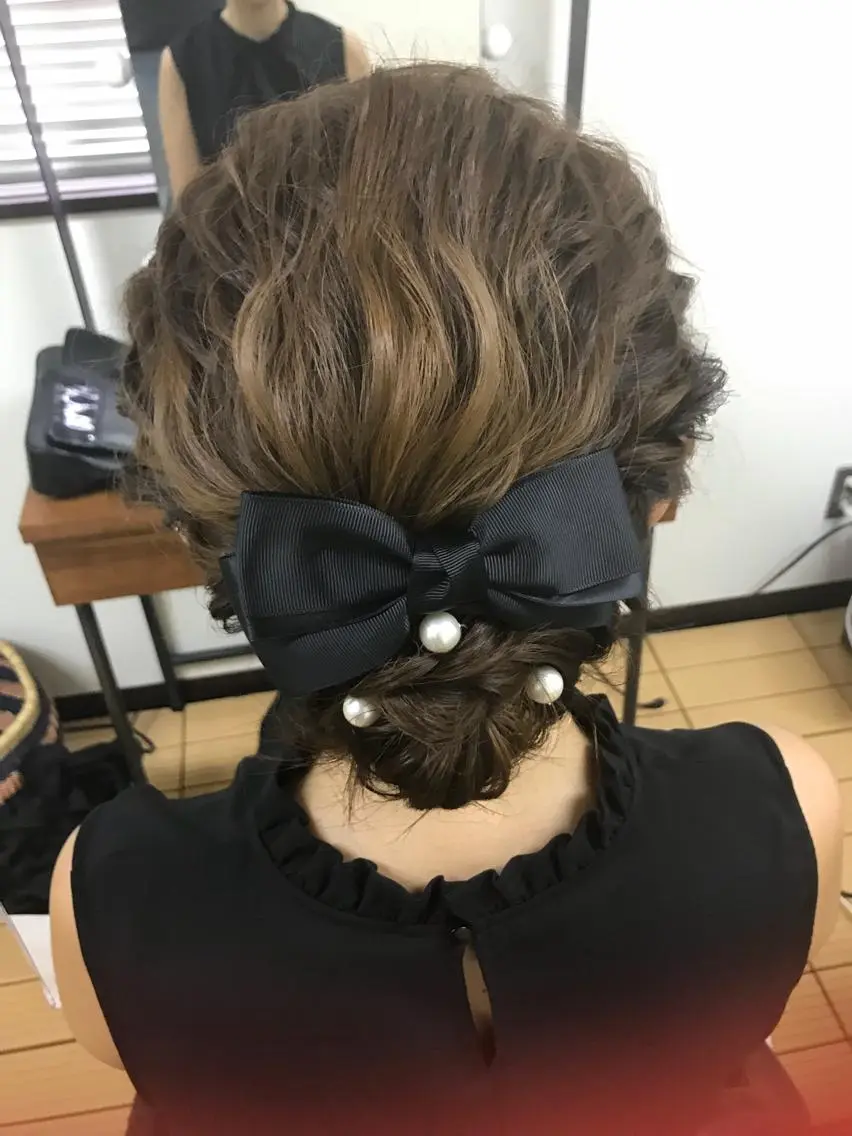 ミディアム Delight ヘアメイク着付けのヘアスタイル