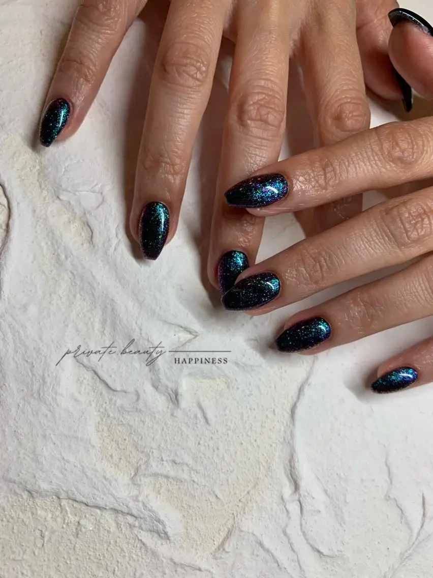 ネイル アートネイル ラメ(グリッター) スカルプネイル 夏ネイル happiness nailのネイルデザイン