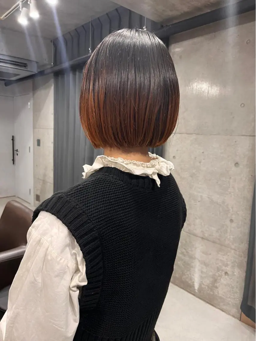 ショート カラー 吉田一輝 外国人パーマのヘアスタイル