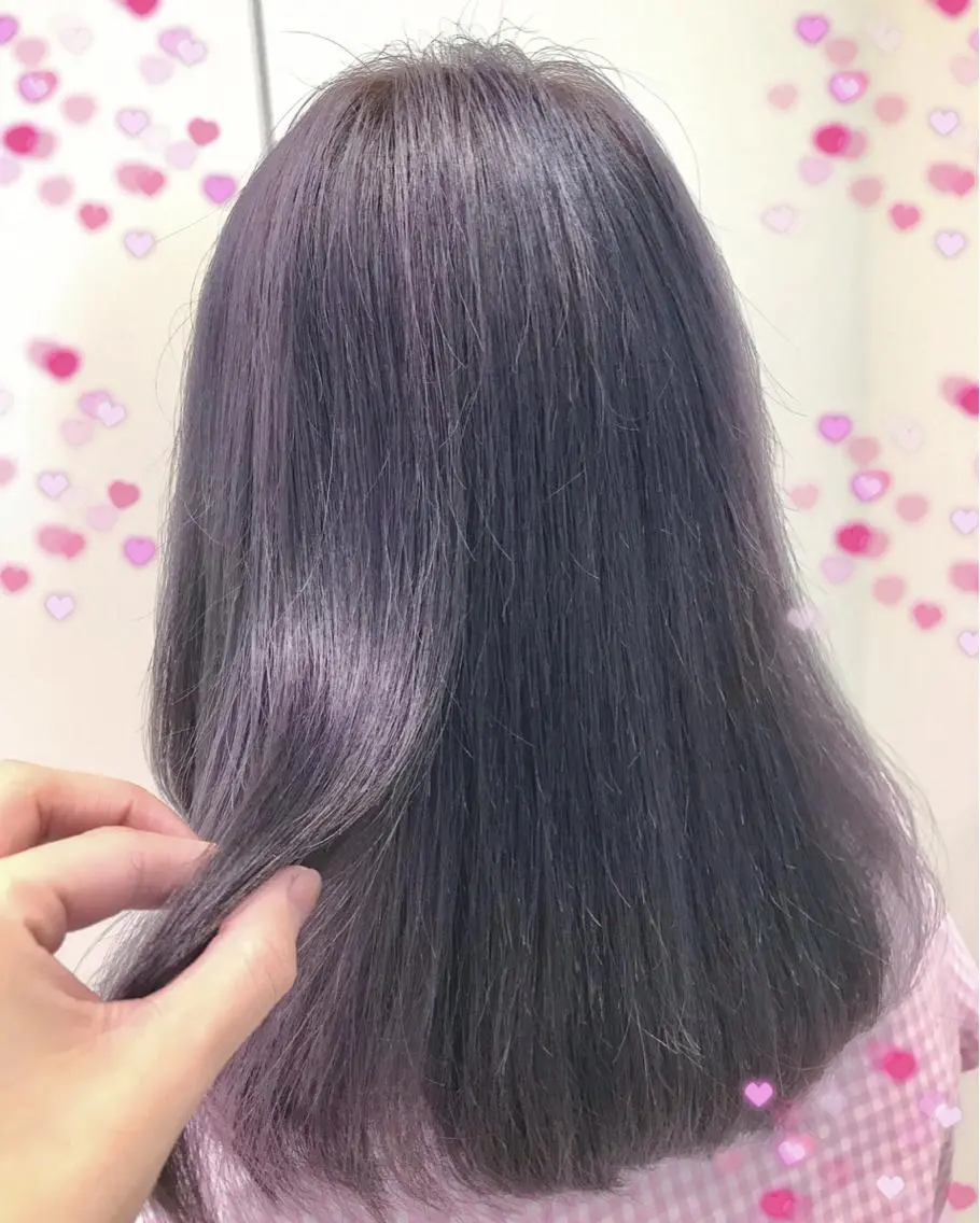 カラー バイオレットカラー 新宿駅近♡個室 ♡関口三都季🌜のヘアスタイル