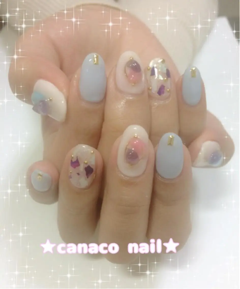 ネイル アートネイル ジェルネイル パラジェル ストーンネイル ハンドネイル ハンドケア ベテランネイル cnc nailのネイルデザイン