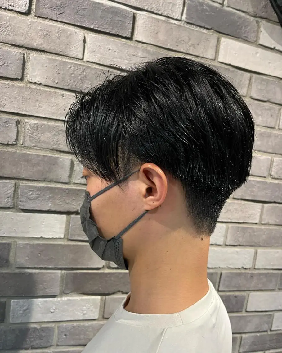 ショート カラー メンズ 学生(メンズ向け) メンズショート ツーブロック 外国人風カラー 学生 🌿ヤマグチ ユウキ🌿のヘアスタイル