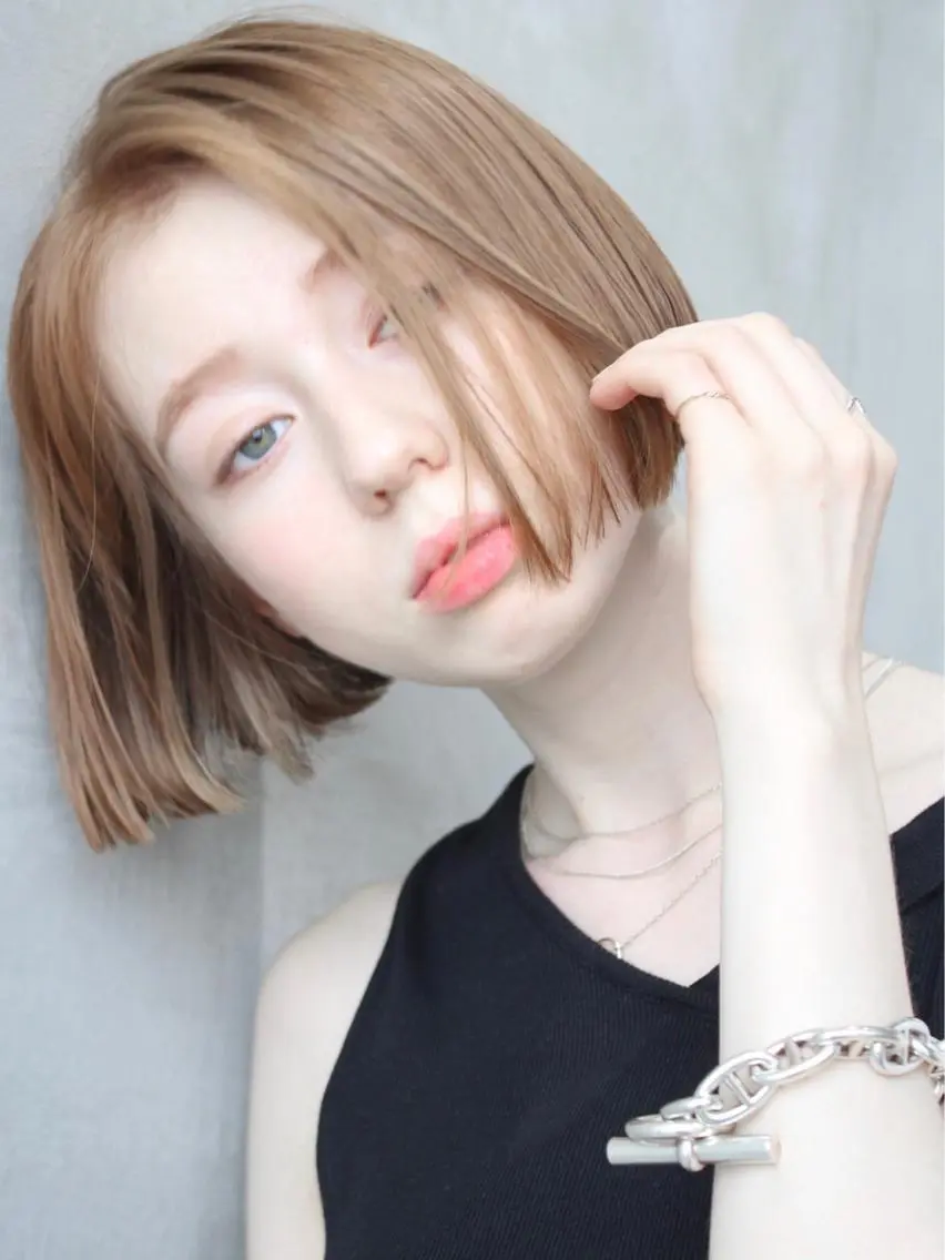 ショート カラー カット ヘアカラー トリートメント 🉐レイヤー/塩見 弘樹🉐渋谷のヘアスタイル