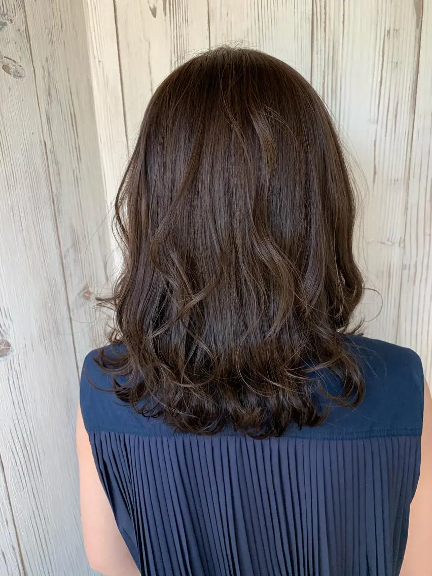 ミディアム カラー topstylist ユヒャンのヘアスタイル