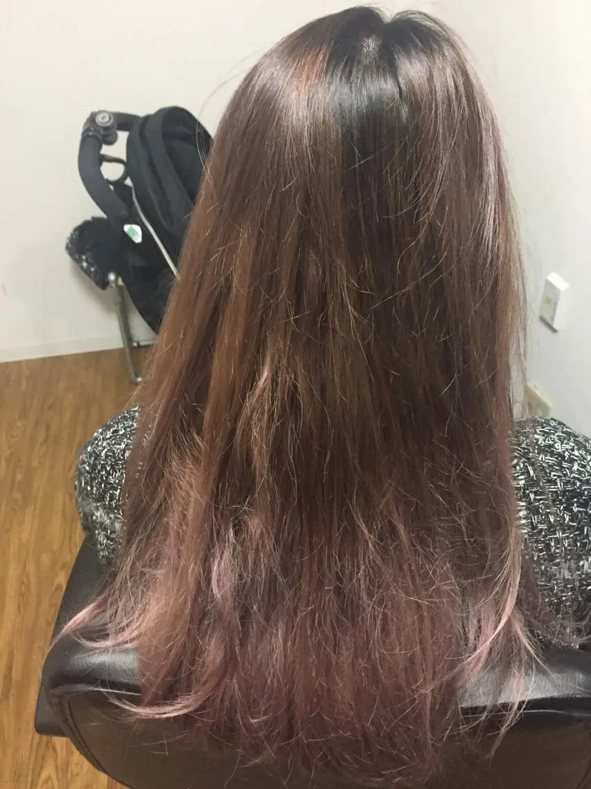 ロング カラー じょん 。のヘアスタイル