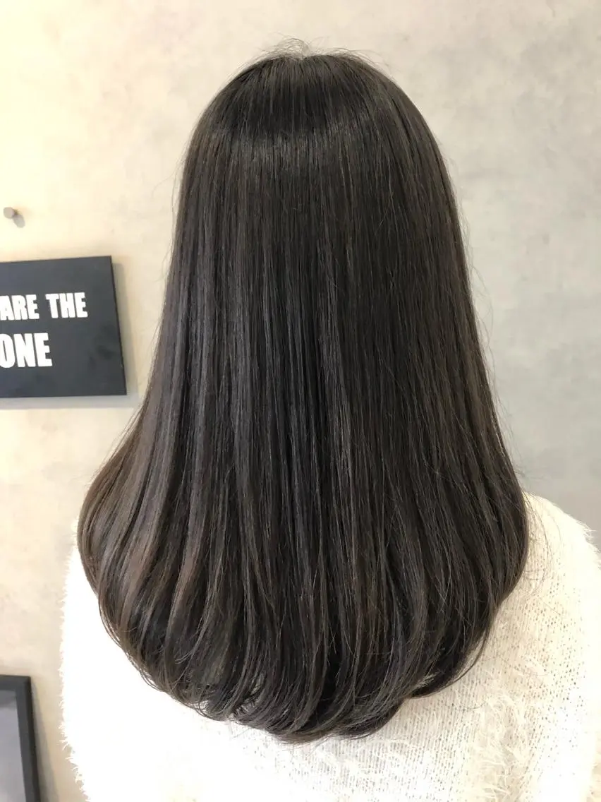 ロング 髪質改善 トリートメント 酸熱トリートメント 中村 幸子のヘアスタイル