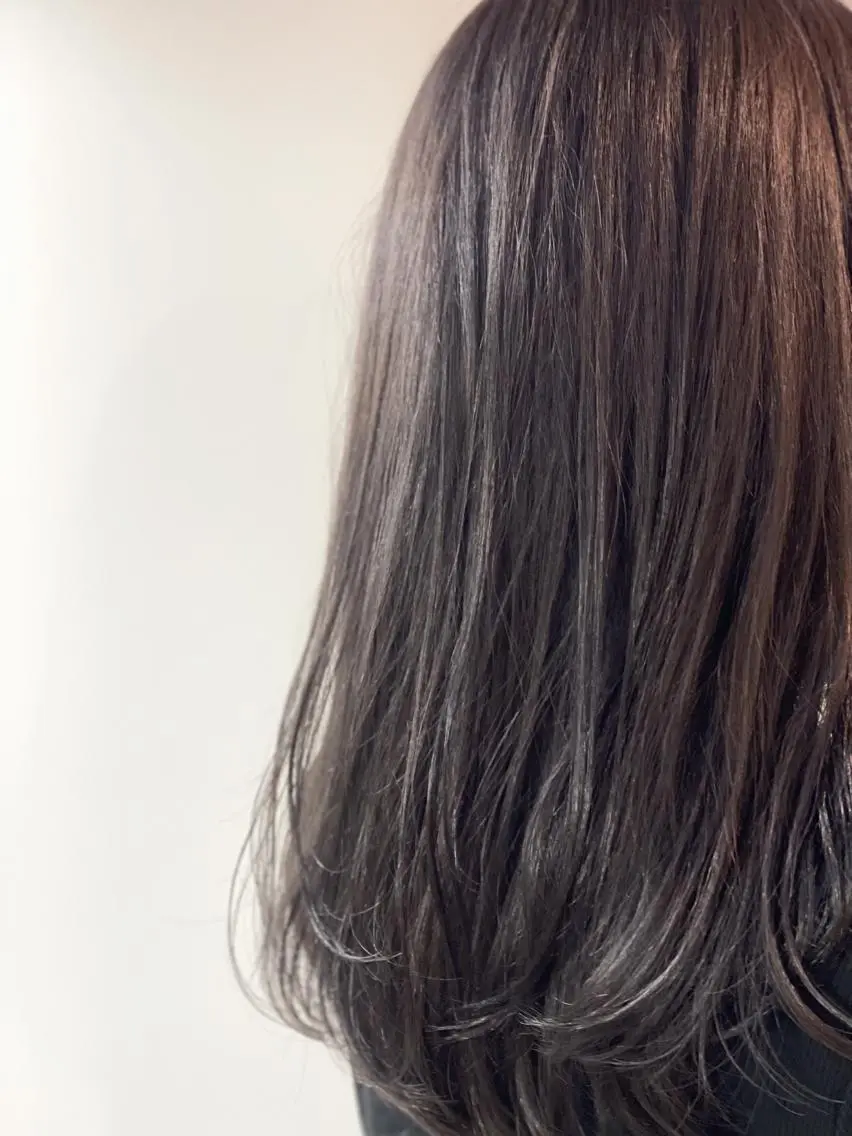 セミロング 野間 祐哉のヘアスタイル