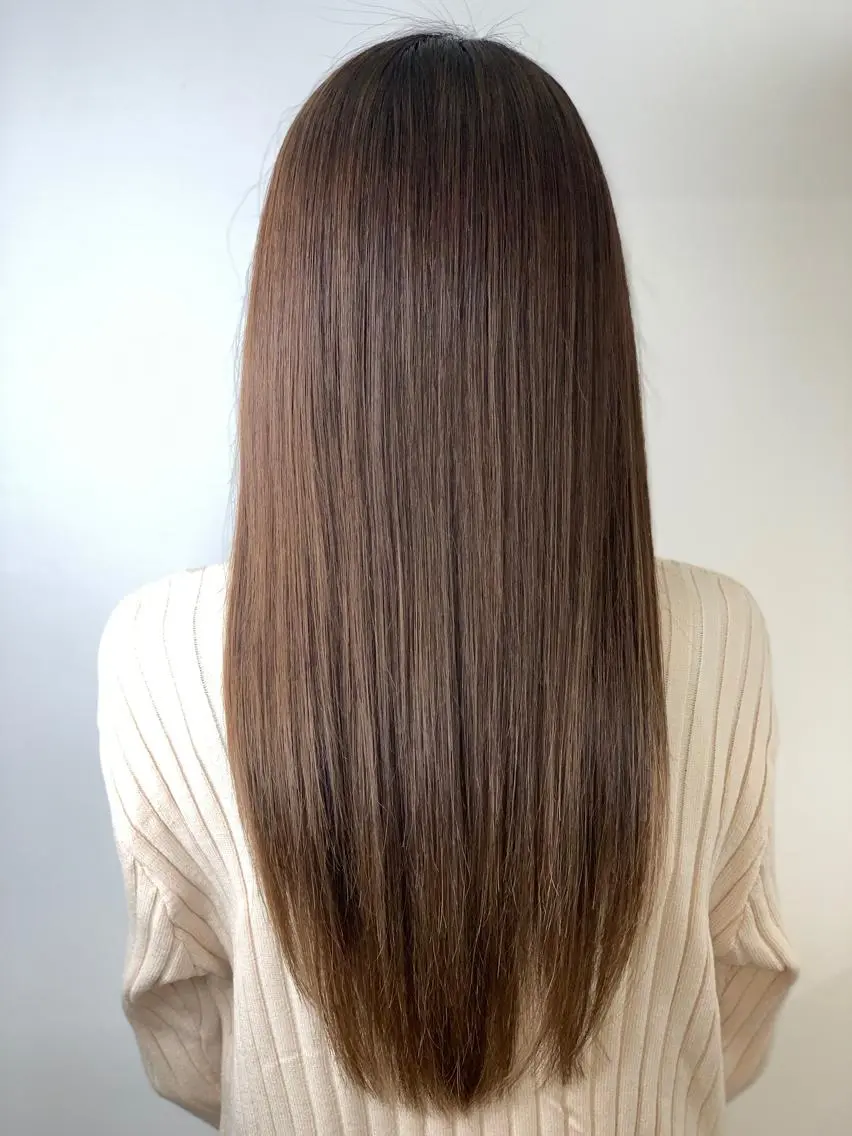 ロング IORI #韓国ヘア#髪質改善のヘアスタイル