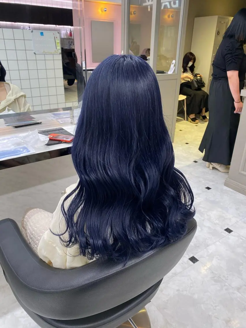 ミディアム カラー レイヤーダブルカラー KYONのヘアスタイル