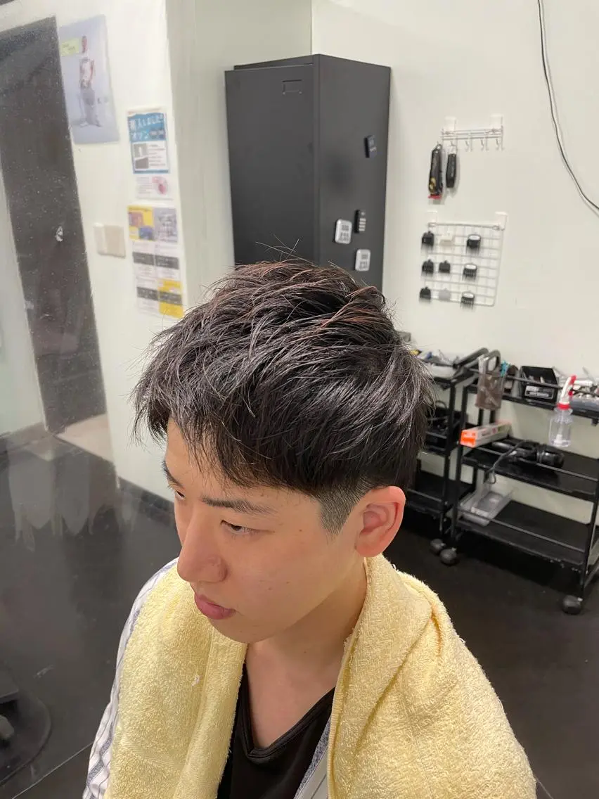 メンズ パーマ特化 三浦楓雅のヘアスタイル
