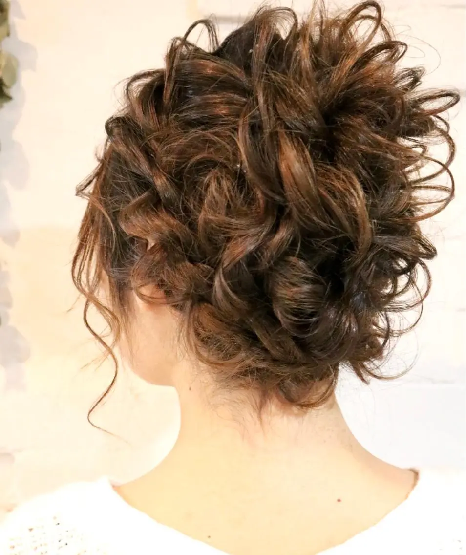 ロング まつパ・ヘアセット ♡Chinami♡のマツエク・マツパデザイン