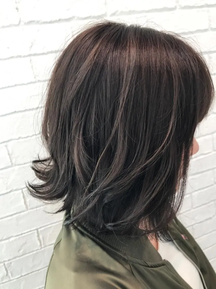 ショート カラー アディクシーカラー グレージュ 【透明感、艶髪】西村 有司のヘアスタイル
