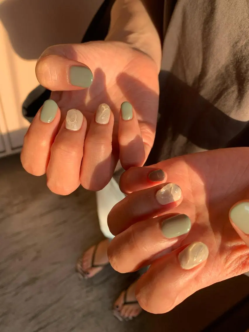 ネイル ジェルネイル 持ち込み Eden ♾️のネイルデザイン