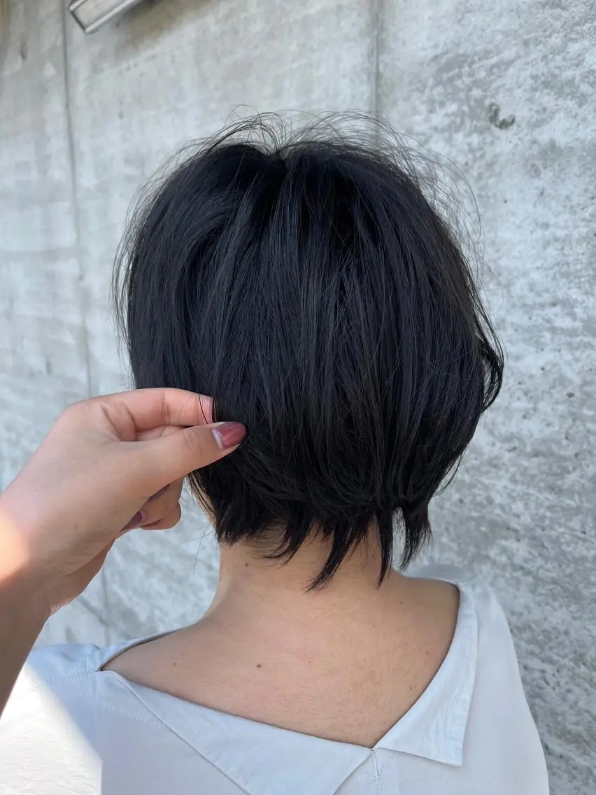 ショート alu yuinaのヘアスタイル