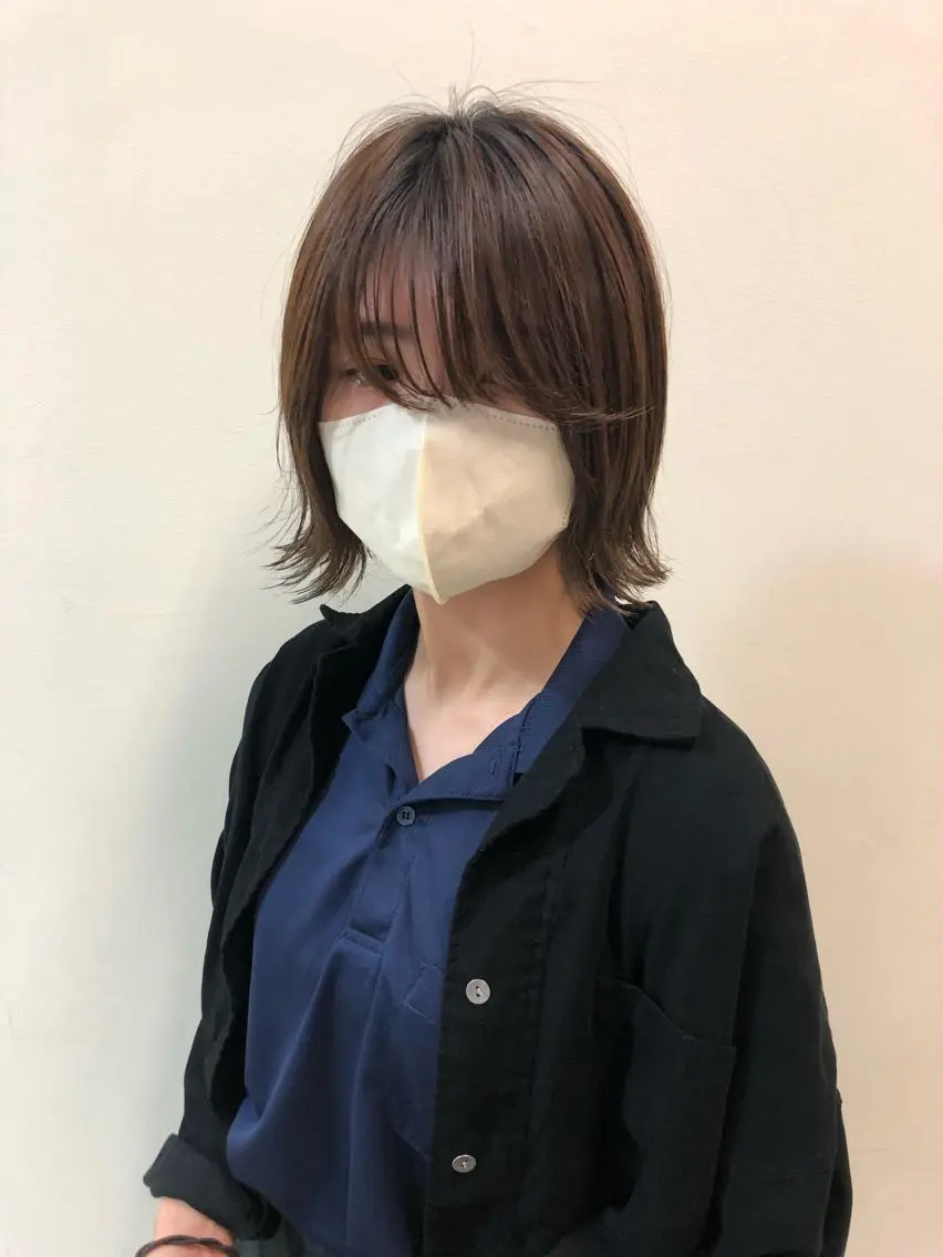 ショート カラー カット ヘアカラー stylist 杉浦駿生のヘアスタイル