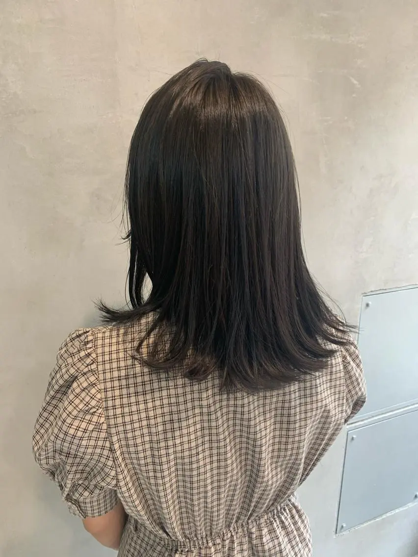 ミディアム カラー ヘアアレンジ ミニボブ/ブリーチ 🌈MISATOのヘアスタイル