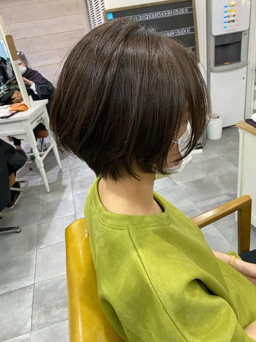ショート カラー カット ヘアカラー SHIAN立川　及川 17時〜限定のヘアスタイル