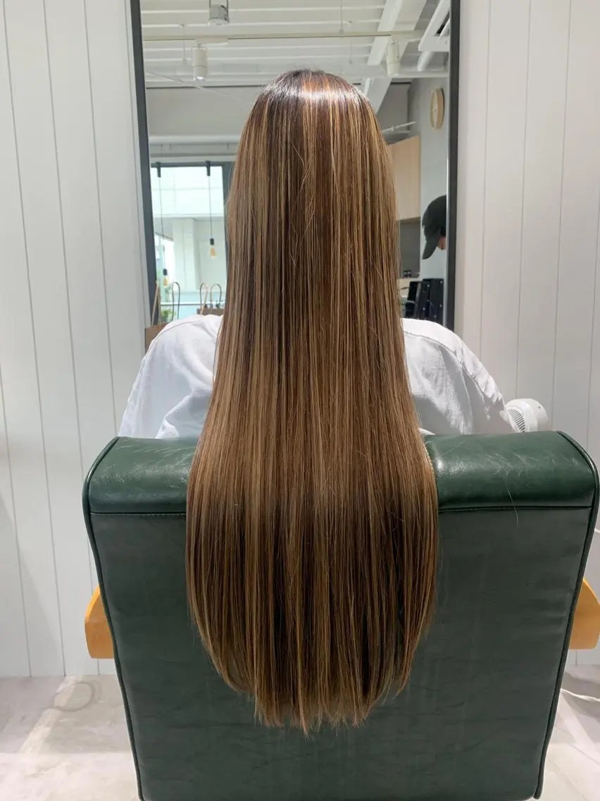 ロング カラー 髪質改善 縮毛矯正 カット ヘアカラー トリートメント arts茅ヶ崎 エリアNO1髪質改善のヘアスタイル