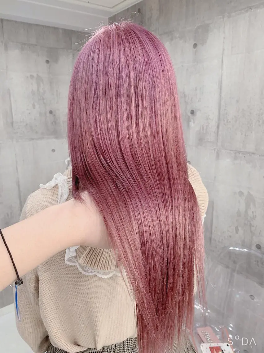 ロング カラー ヘアアレンジ カット ヘアカラー 💕ブリーチ/ヘアメ 🎀YUUKAのその他イメージ