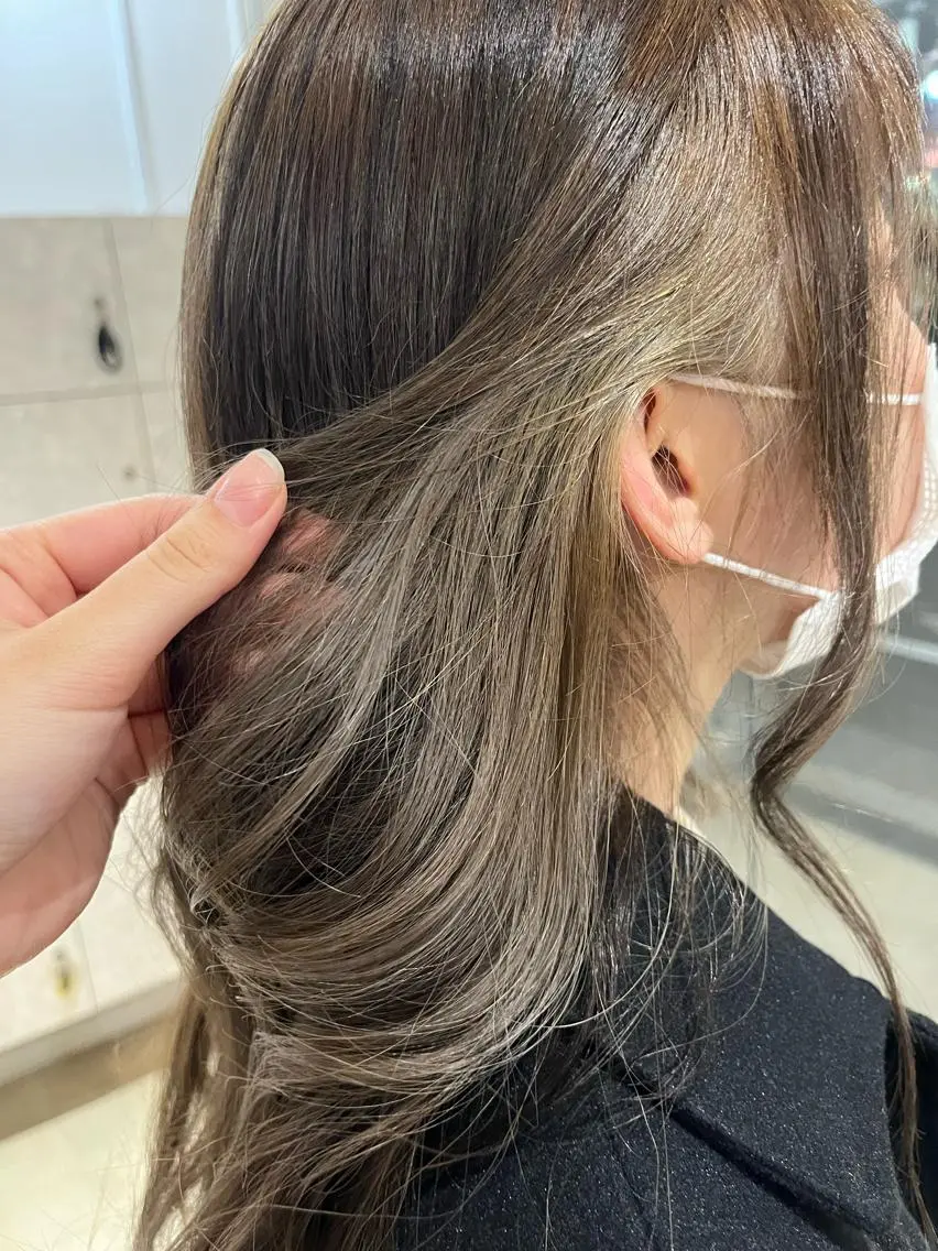 ロング カラー イヤリングカラー littlenene /たちばなのヘアスタイル