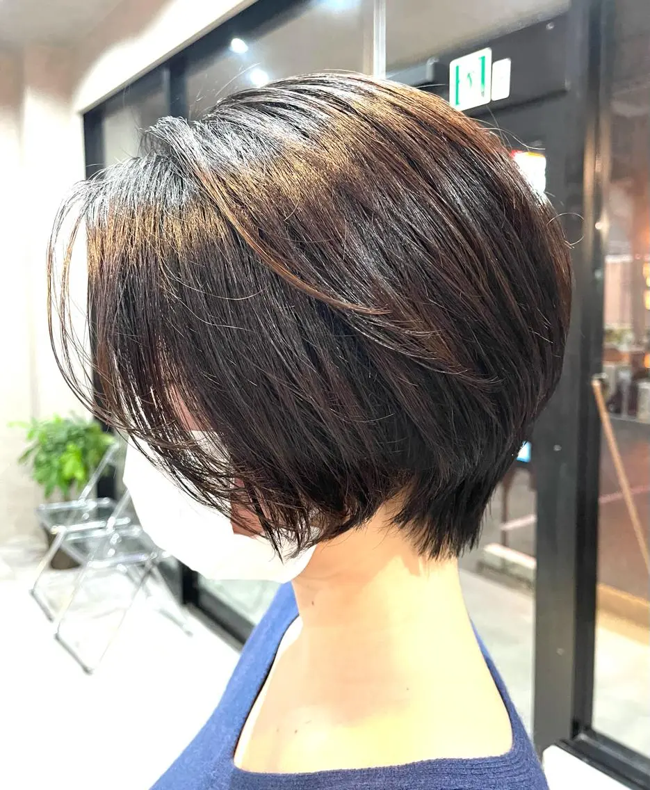 ショート カット トリートメント 一ノ瀬 暁のヘアスタイル