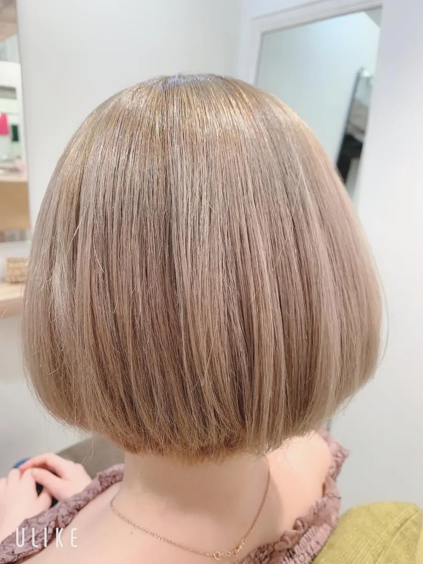 ショート カラー ヘアカラー トリートメント なりたいが叶う ながしまじゅんきのヘアスタイル