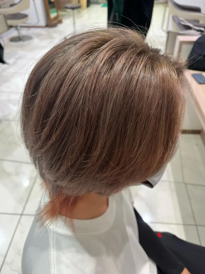 ショート メンズ SAKURA 顔まわり/髪質改善のヘアスタイル