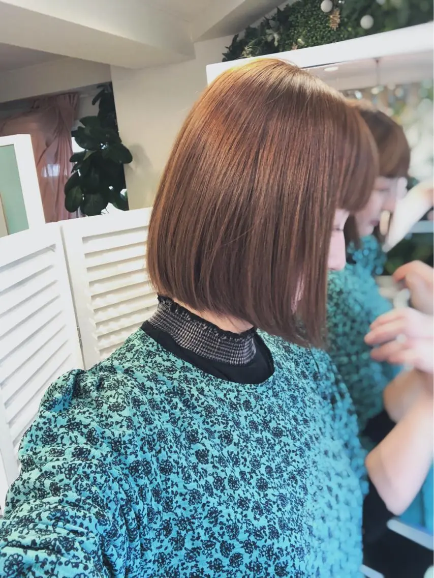 ショート カラー 個室サロン🌼万希 ヘアケア/ヘッドスパのヘアスタイル