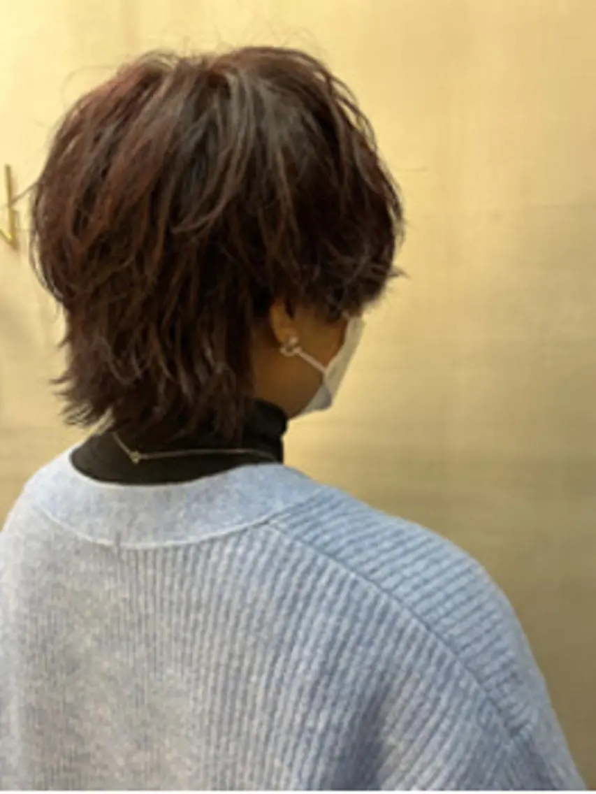 ミディアム カラー パーマ ヘアアレンジ ミディアムパーマ アディクシーカラー ベージュカラー ブリーチ ケアカラー ヘアケア特化型サロン newi 梅田のヘアスタイル