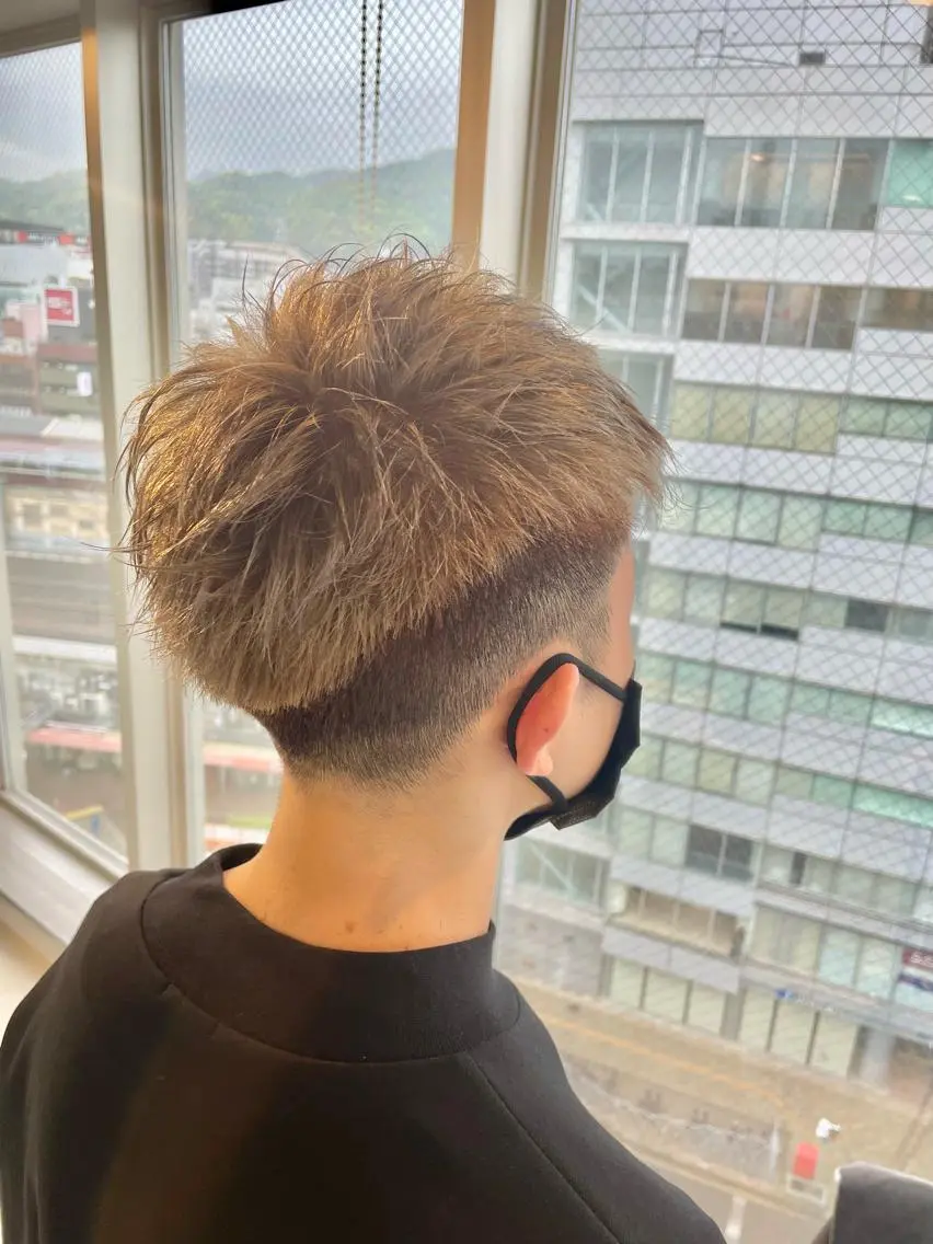 メンズ 🎗副店長/井上 竜 ブリーチ指名No.1のヘアスタイル