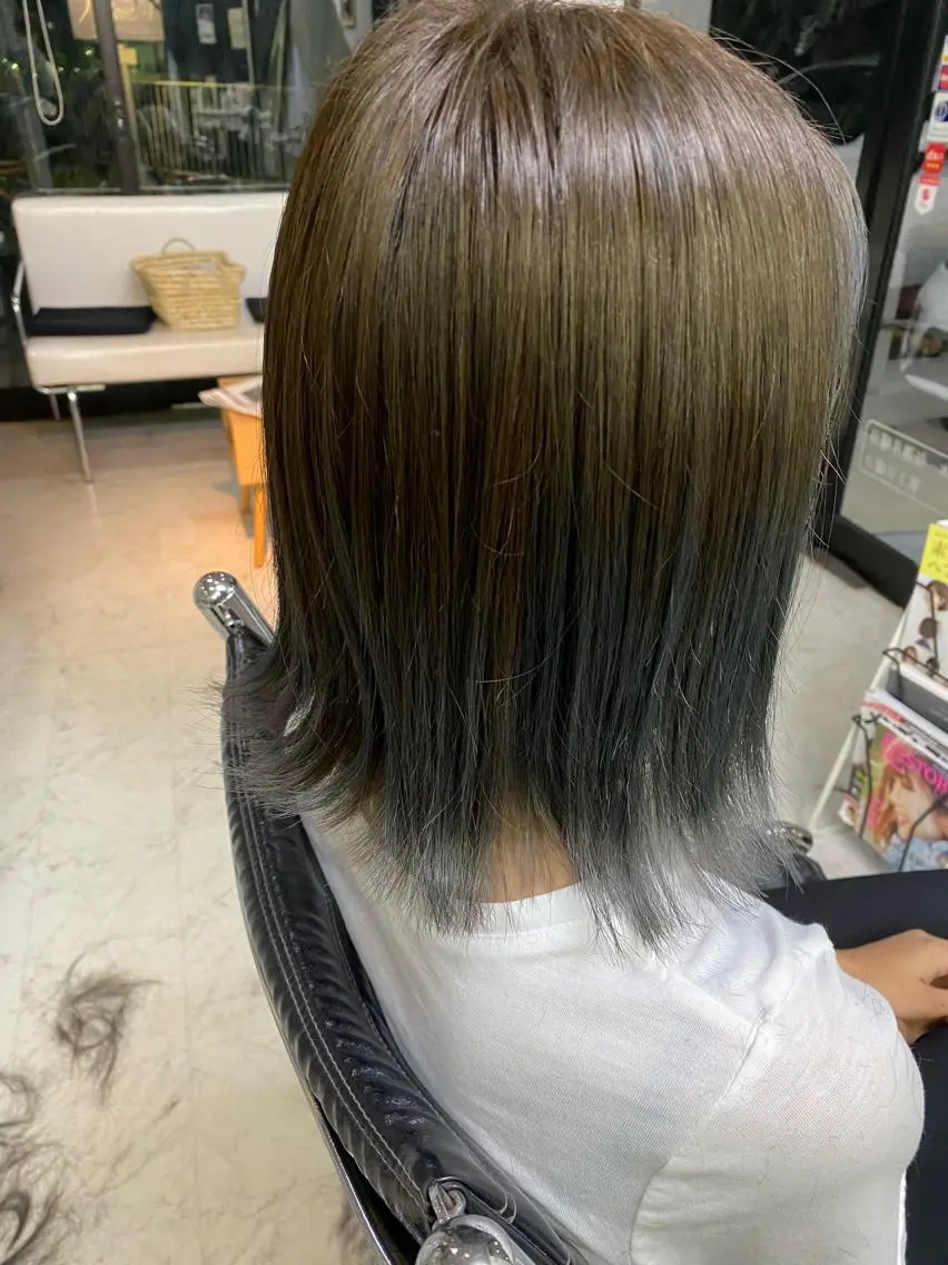 ミディアム カラー ブリーチ imaizumi takuyaのヘアスタイル