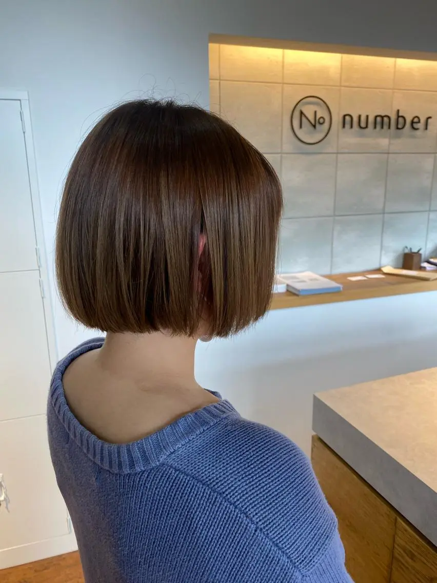 ショート N° Elune MIYUUのヘアスタイル
