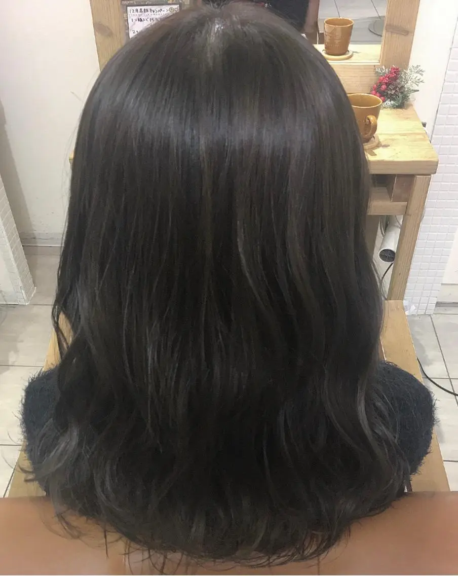 セミロング カラー ar+ ❤︎ maiのヘアスタイル