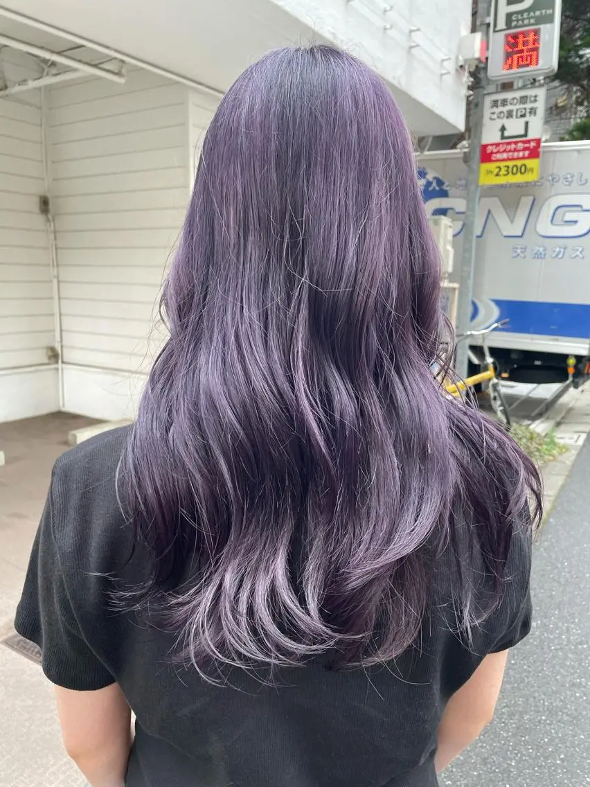 ロング カラー 韓国×網紅ヘア 🤍りん🤍のヘアスタイル