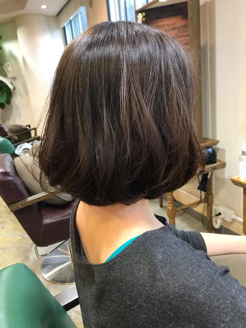 ミディアム カラー ボブ ショート特化⭐️浅田 大輝Orangeのヘアスタイル