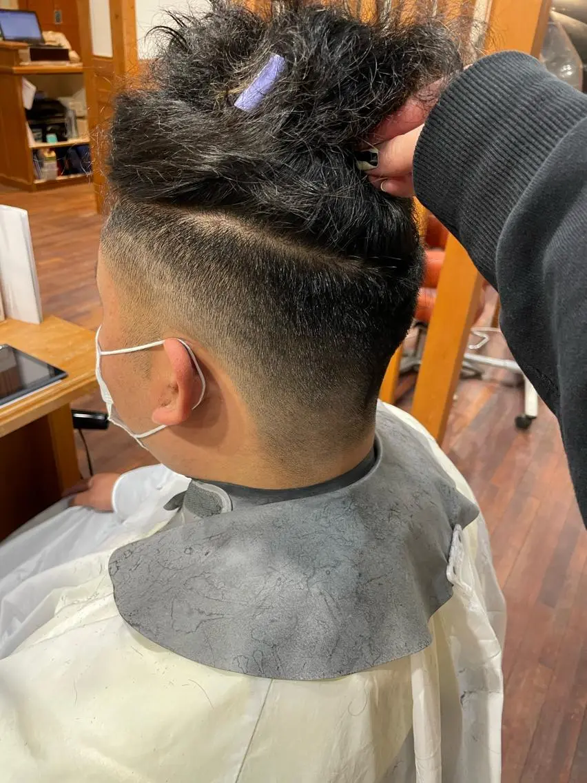 メンズ フェードカット 金森 有希のヘアスタイル