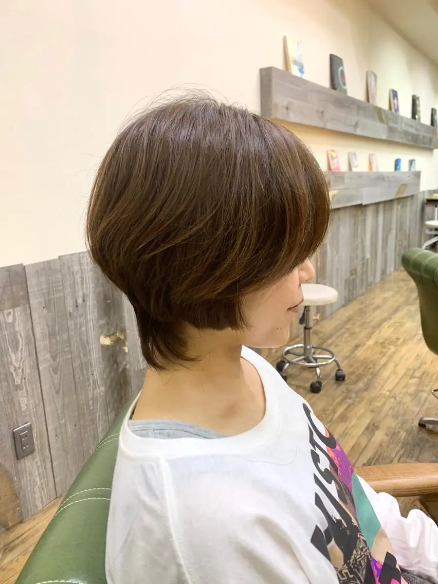 ミディアム ウルフカット 遠山 大智のヘアスタイル