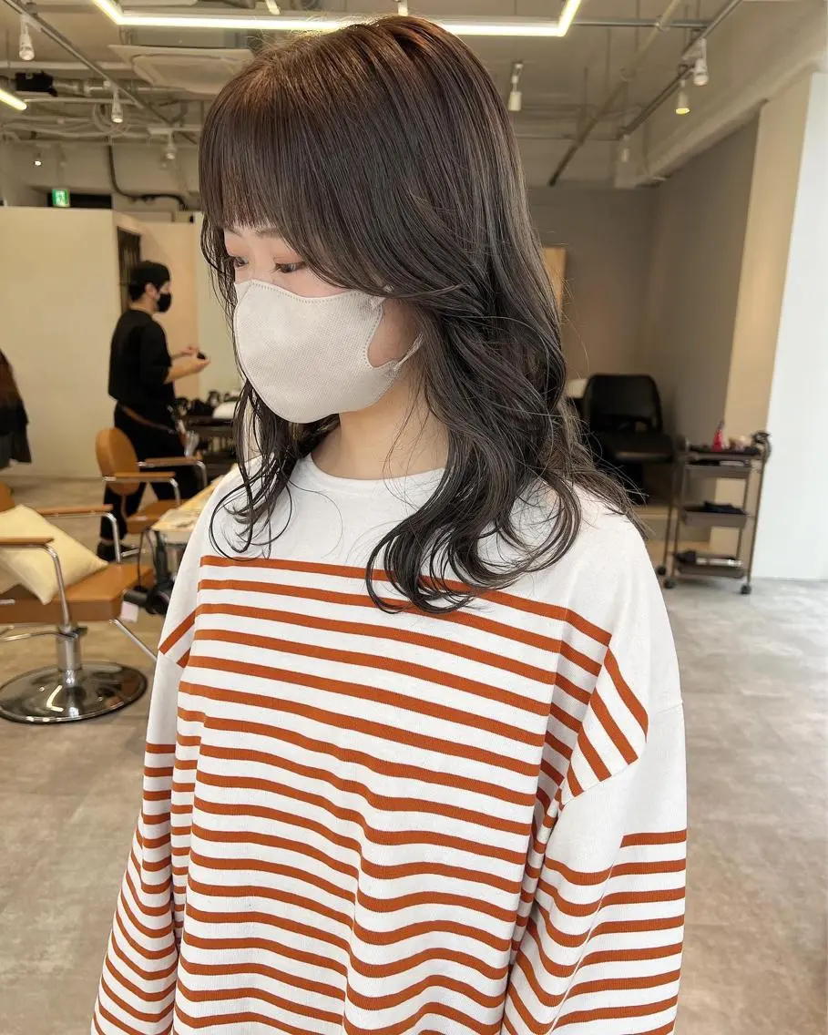 ミディアム ヘアカラー mai 🌷のヘアスタイル