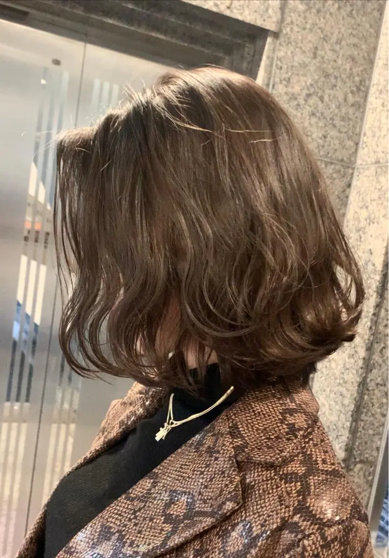 ショート ボブ 外国人風カラー カット ヘアカラー ブリーチ＆カラーが 得意☀️望月宣雄☀️のヘアスタイル