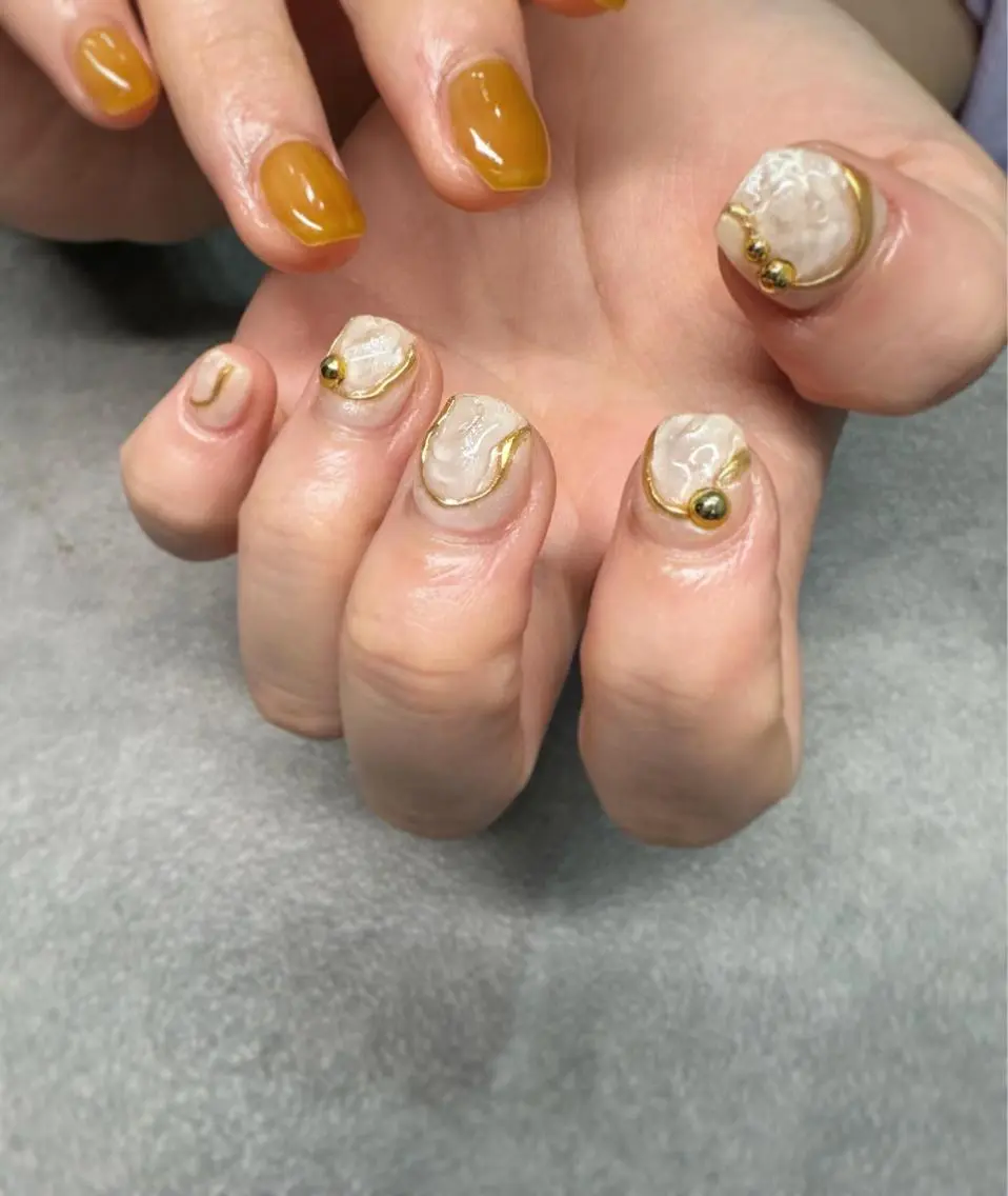 ネイル kiii.__ ✴︎*のネイルデザイン