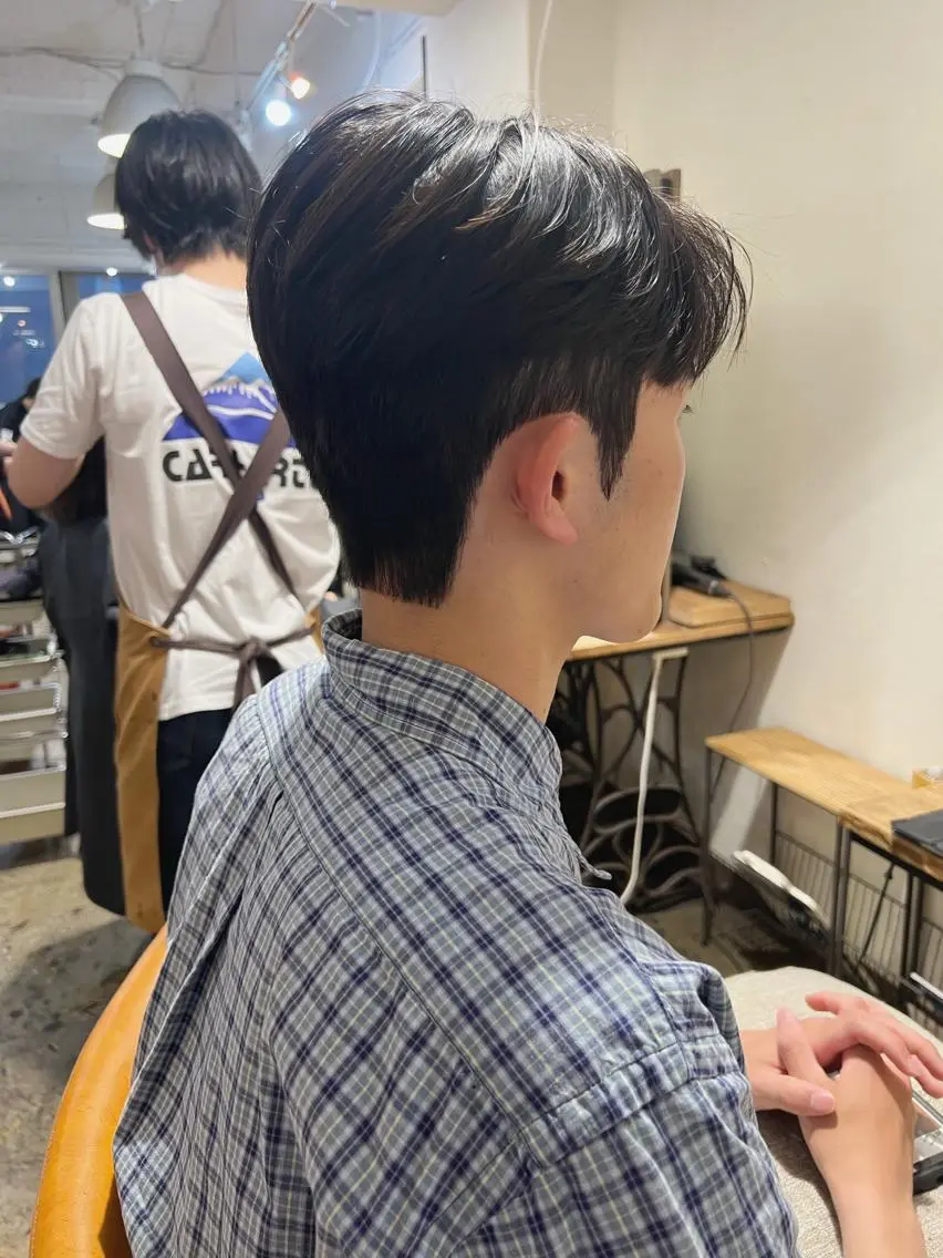 ショート カット パーマ 札幌韓国メンズ 🇰🇷YUITOのヘアスタイル