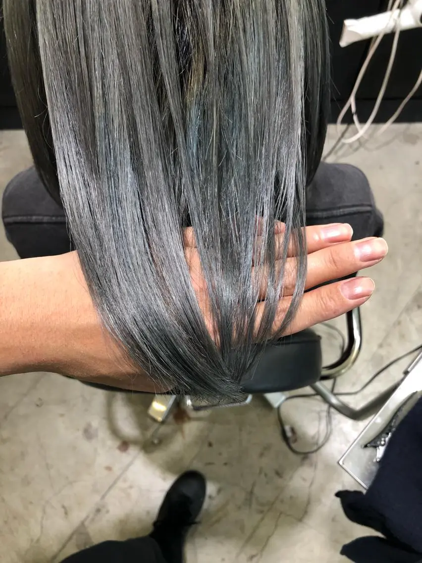 ミディアム 舘野 太嘉宏のヘアスタイル