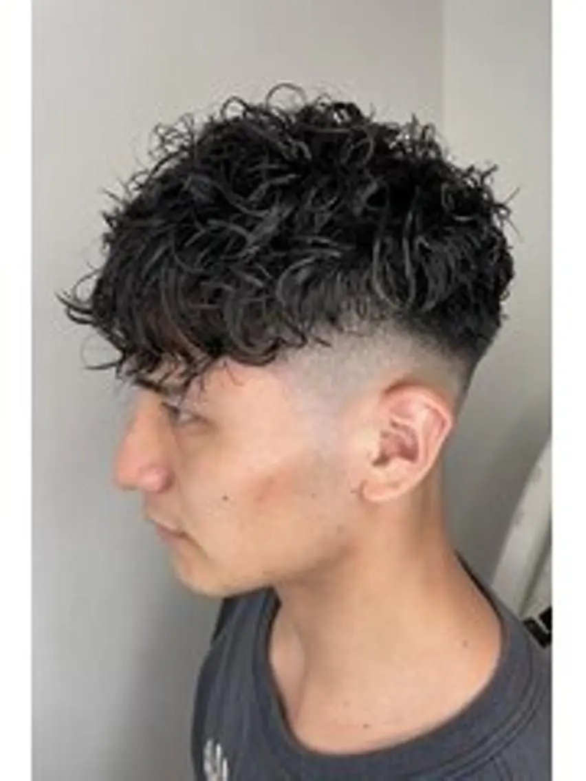 ショート パーマ メンズ aDALil ATSUYAのヘアスタイル
