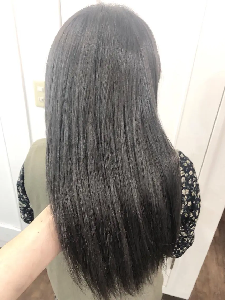 カラー イルミナカラー ラベンダーカラー ラベンダーグレー グレージュ/髪質改善 Yamato.hのヘアスタイル