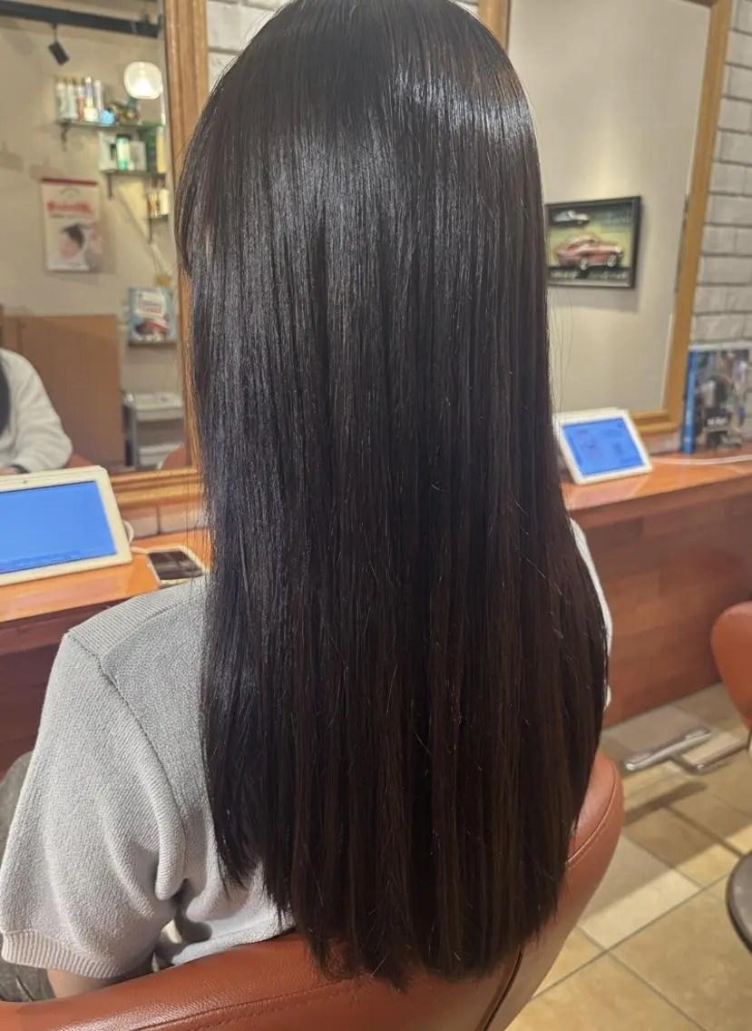 ロング カラー flencia 丸 和博|カットのヘアスタイル