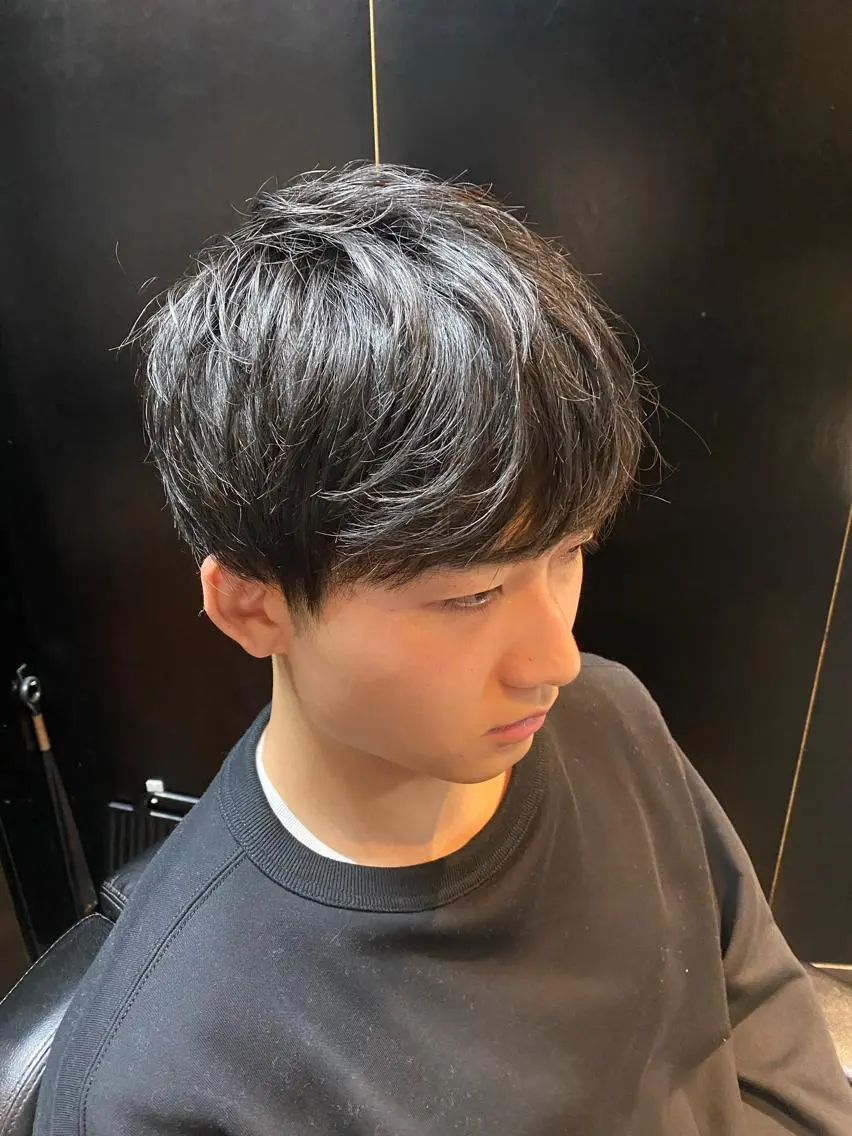 メンズ マッシュ 成田 知佳のヘアスタイル