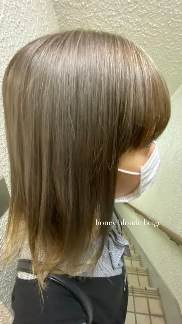 ミディアム カラー ヘアアレンジ niconail 🧣ayu 📍烏山のネイルデザイン