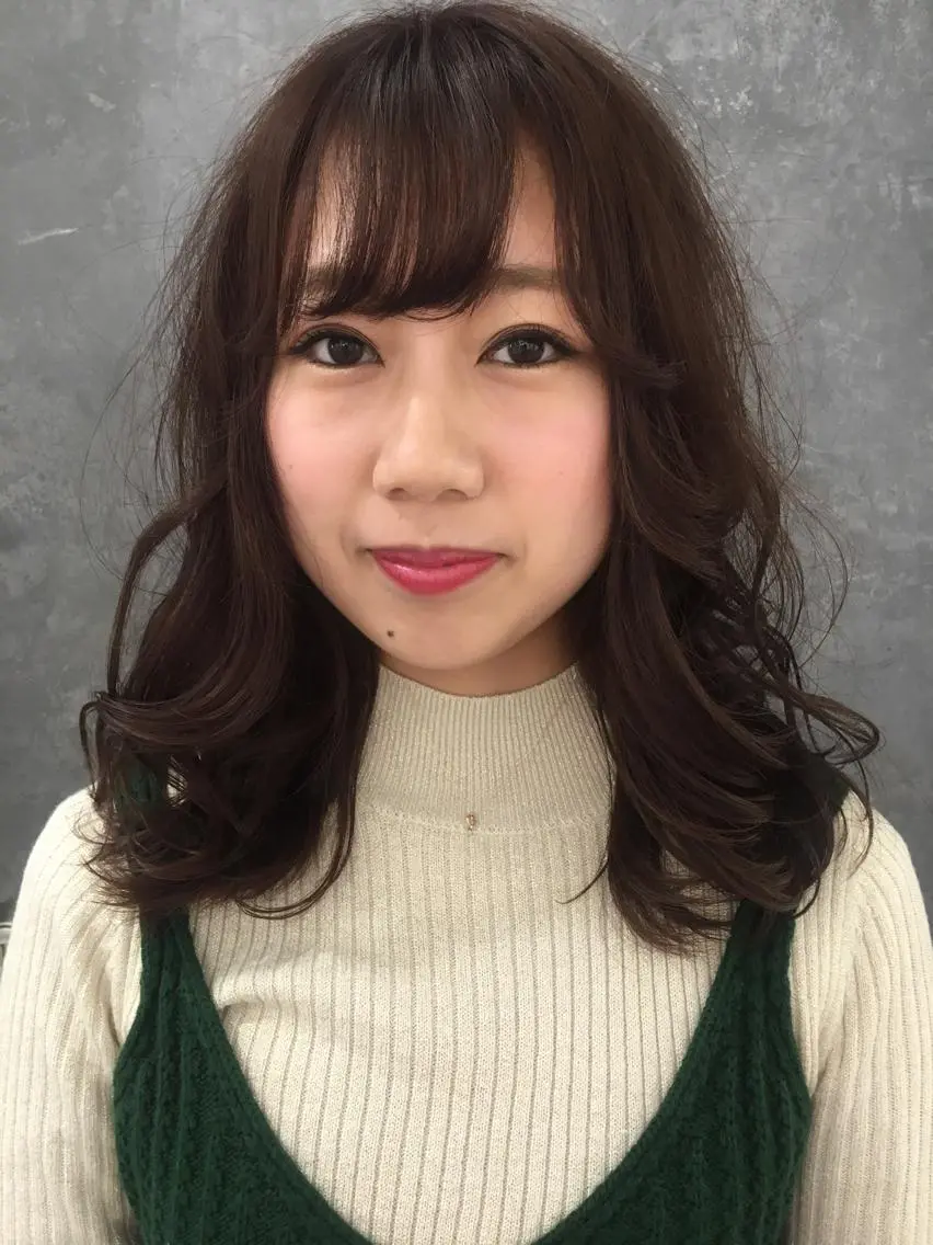 カラー ブラウンカラー ピンクカラー ヘアカラー 🤍2nd🤍田所 美希のヘアスタイル