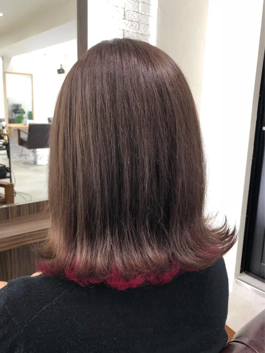 ショート カラー ピンクカラー YUDA 湯田のヘアスタイル
